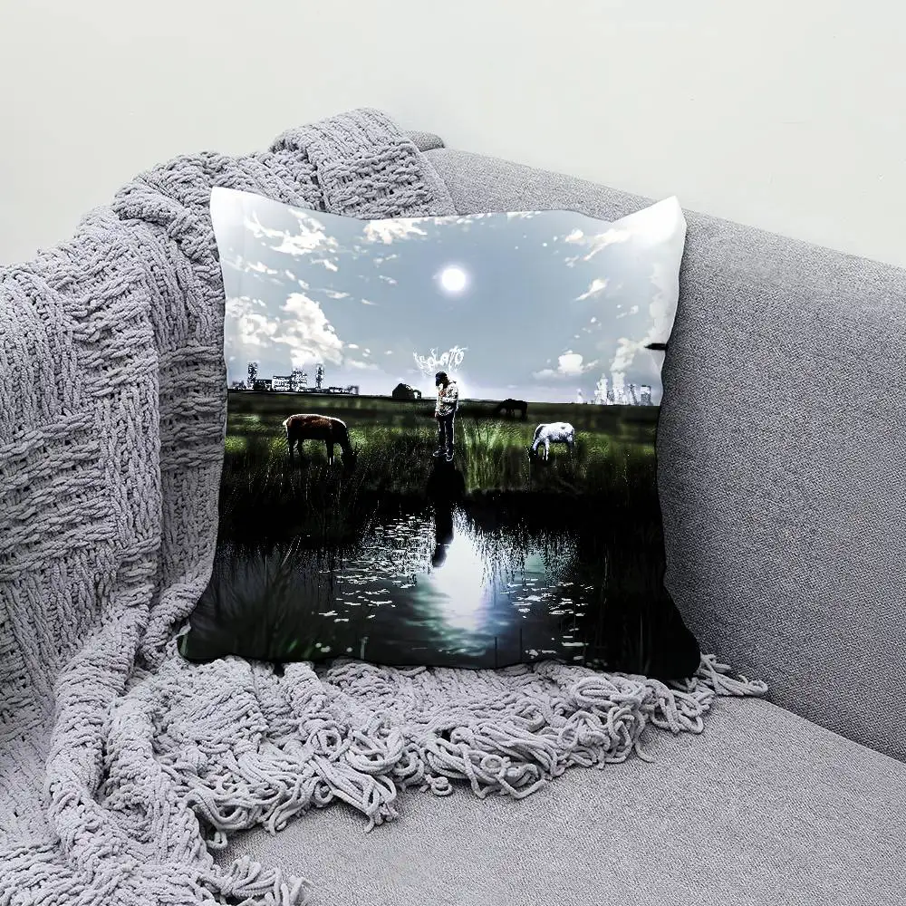 

Rapper T-Tony B-Boy Isolato Pillow Case Decor Protective Covers Comfortable soft for Sofa Living Room Home office