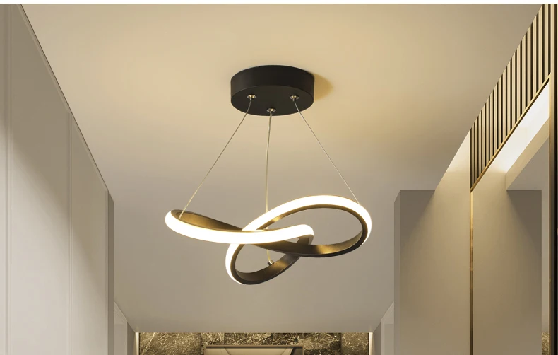 New Balcony Ceiling Chandelier Modern LED Simple Lustre Chandelier Basement Corridor Aisle Cloakroom 110-220V Home Lighting