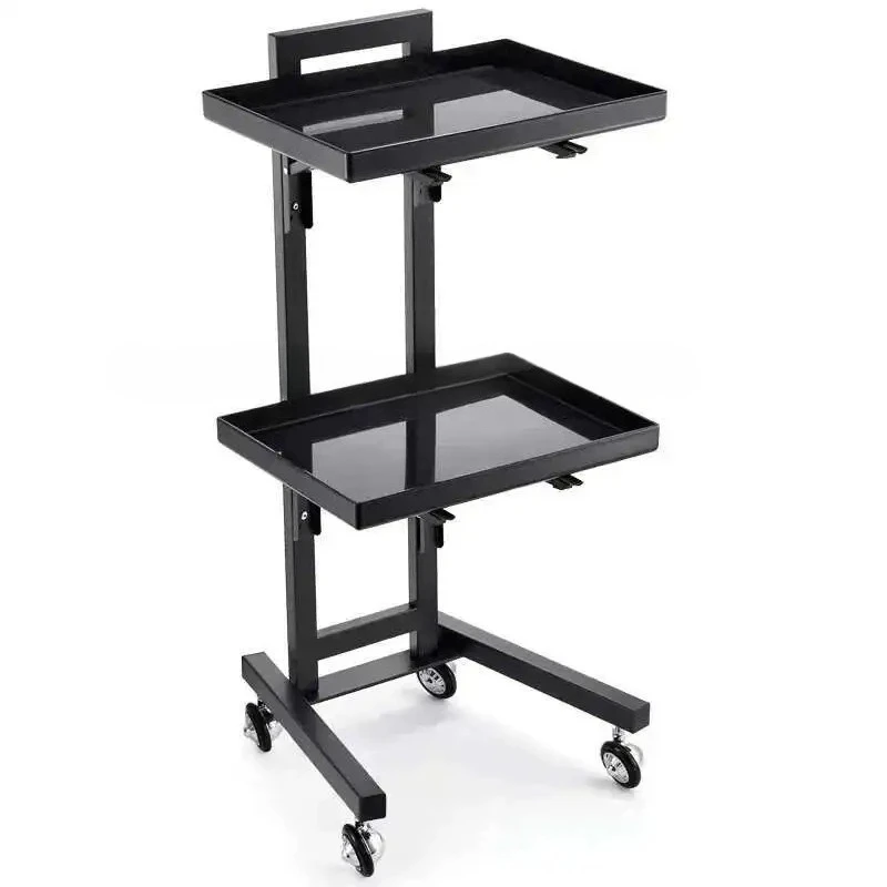 Clinical Carrello Parrucchiere Service Serving Furniture Aluminum Cart Barber Metal Auxiliary Multifunctional Spa Hotel Steel