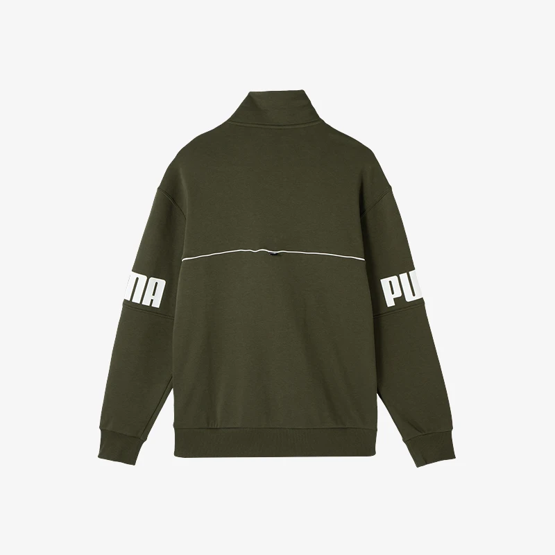 Puma genuine New Men's Loose Splicing Sports and Leisure Knitted Sweatshirt 686058-70