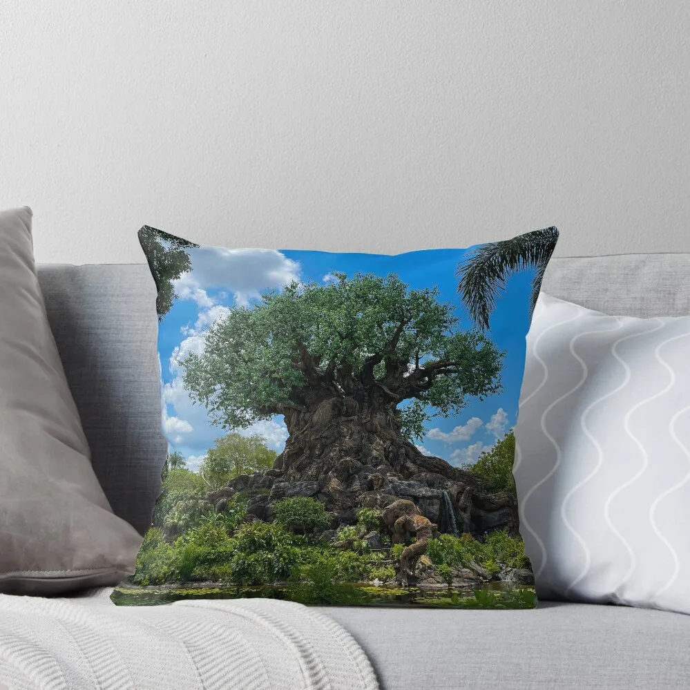 Animal Kingdom in Orlando Florida Throw Pillow Christmas Pillow Covers christmas supplies pillow