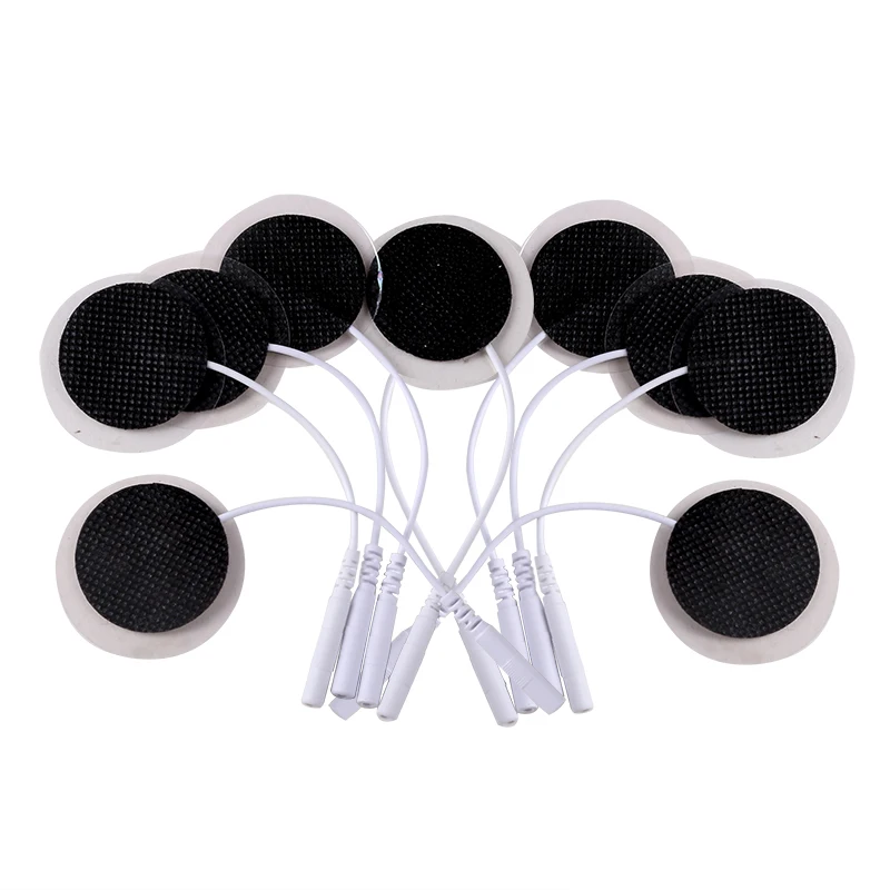 32mmNon-woven Fabric Self Adhesive Replacement Massage Patch Tens EMS Electrodes Pads for Muscle Electrostimulator Body Massager