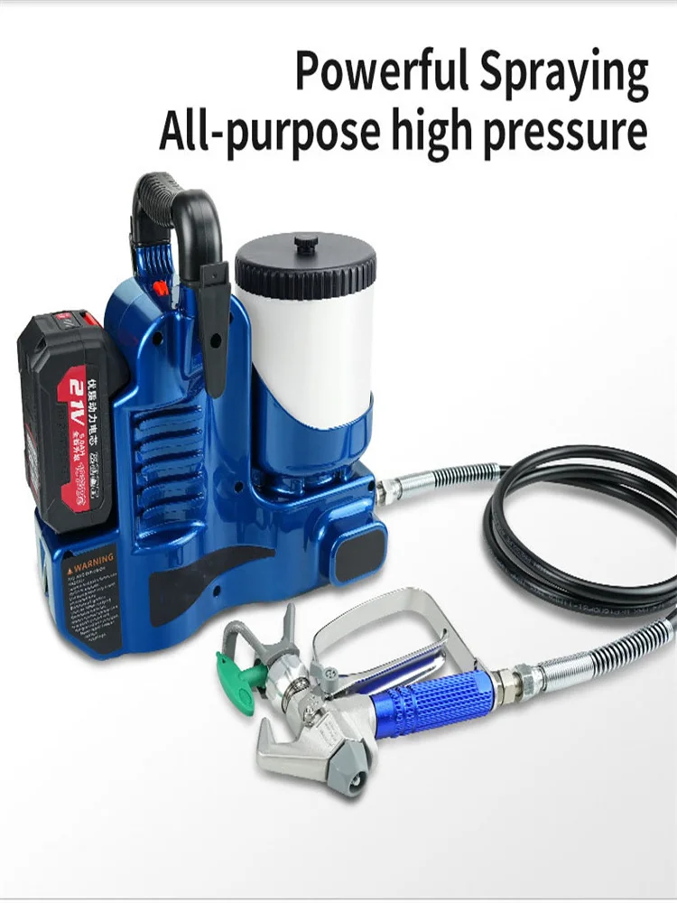 High Pressure Waist Style Spray Guns Wall Roof Panting Power Spray Gun Convenient Charging Spray Paint Machine