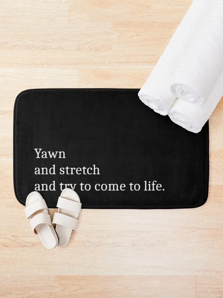 9 To 5 Dolly Parton Quote Bath Mat Rugs Living Room Kitchen Carpet Mat