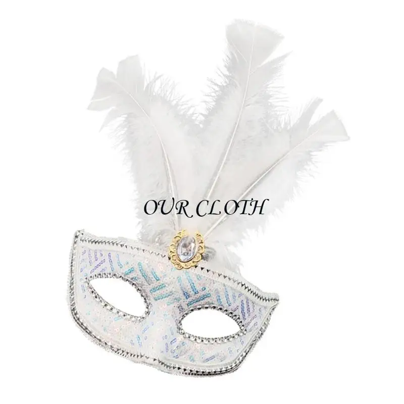 หน้ากากสวมหน้ากากสำหรับผู้หญิง mardi gras mask carnivals prom venetians mask mask y1ac