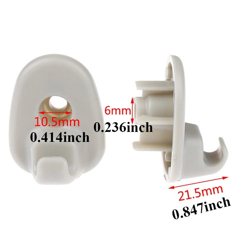Car Sunshade Fixing Buckle  For Bmw X1 X5 Jeep Liberty Dodge Nitro Bracket Hook Sunglasses Cap Clip Interior