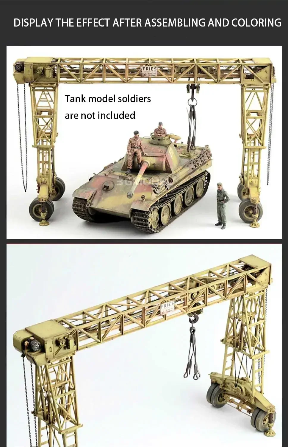 

Забавный хобби 35B003 1/35, Германия, 16-тонный сборный звездокран, набор моделей игрушек