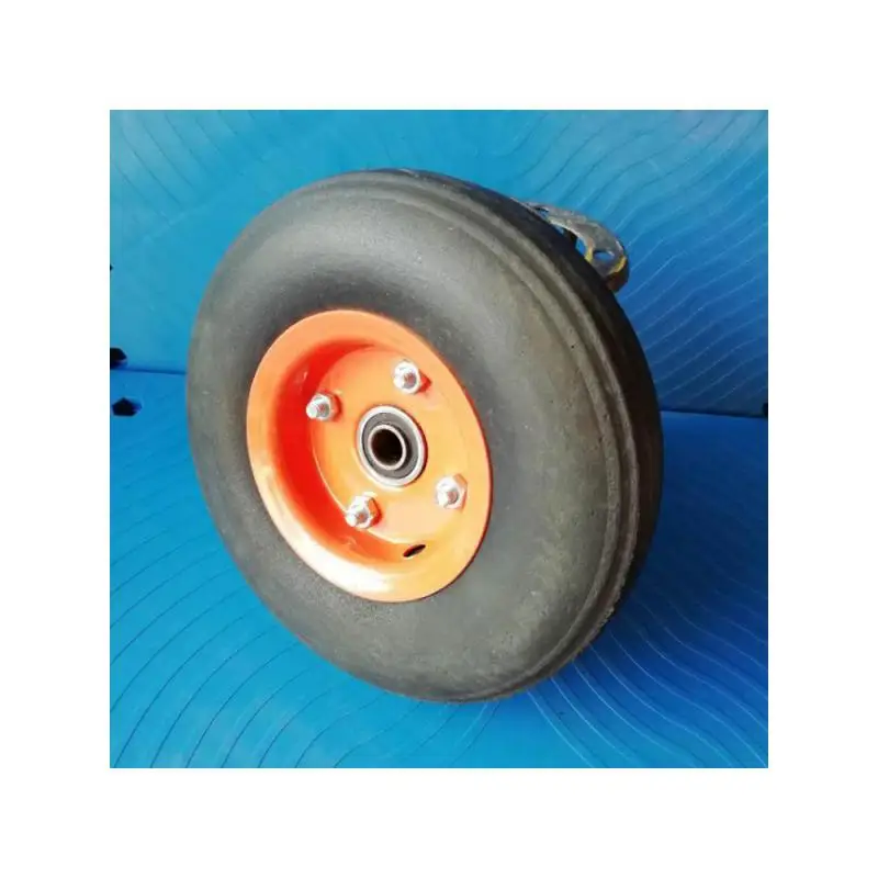 

1 Pc Packing 10 Inch 350-4 Solid Rubber Powder Wheel Industrial Silent Trolley Tiger Car Eccentric Manufacturer