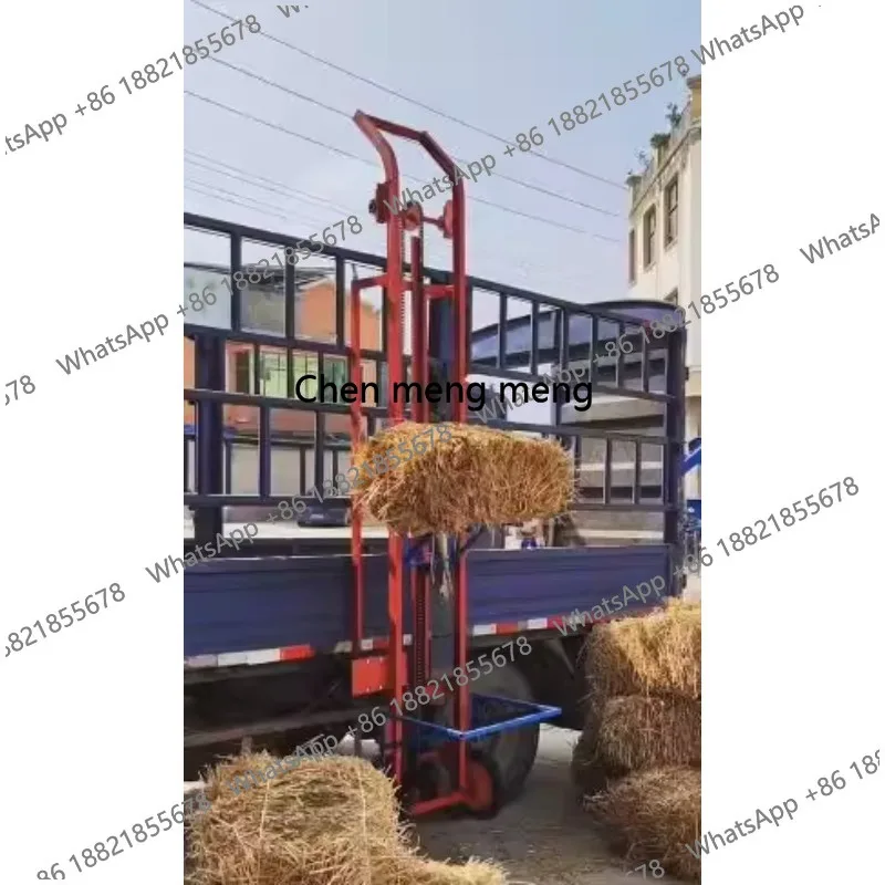 Automatic high-efficiency elevator hay bale household loading multifunctional