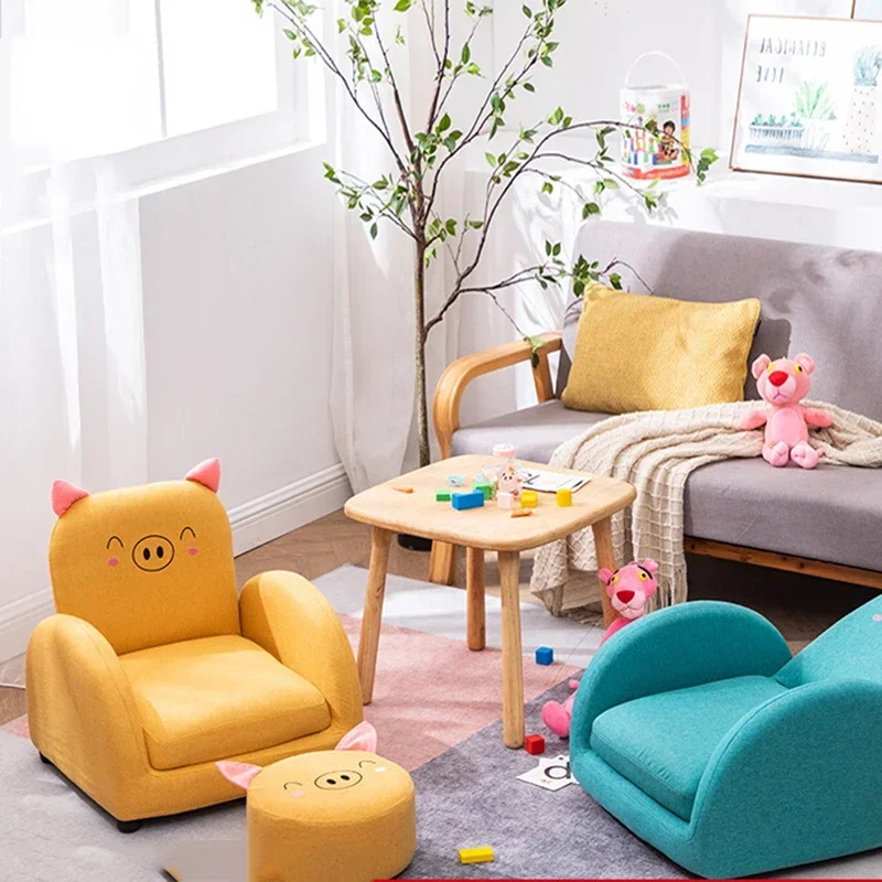 Kursi Sofa anak-anak taman kanak-kanak desain bayi, kursi anak kecil membaca furnitur anak perempuan Canape Enfants kursi berlengan JGY