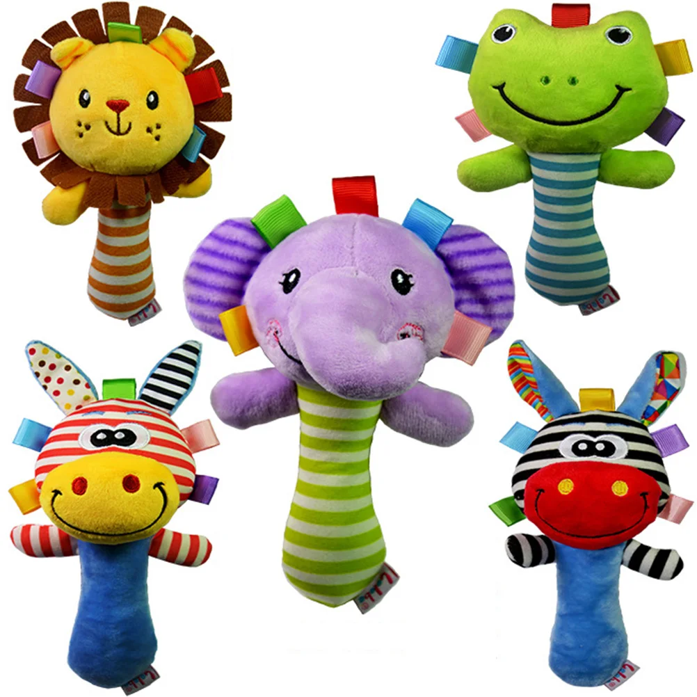 Wrist Rattles for Babies Hand Bell Kids Early Education Toys Baby Boy Girl Newborn