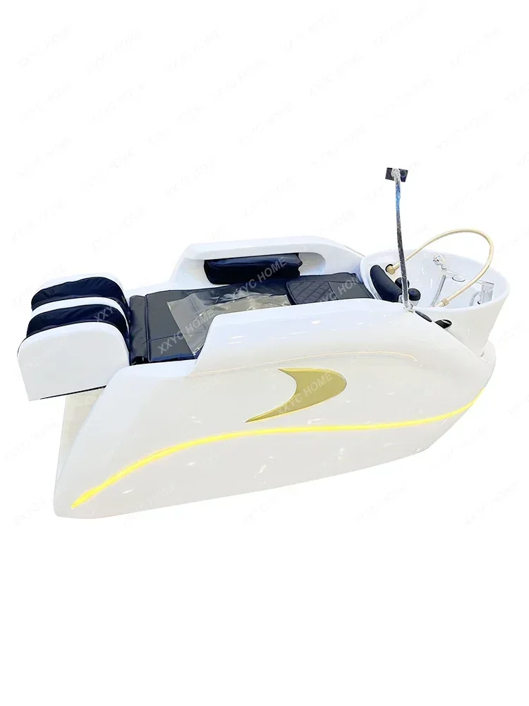

Automatic intelligent electric shampoo bed hairdressing flush bed hair salon water circulation head treatment fumigation cover