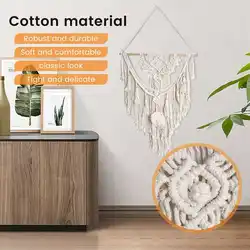 Nordic Bohemian Macrame Wall Hanging Tapestry Hand-Wovening Tassel Home Wall Decor Large Tapestry