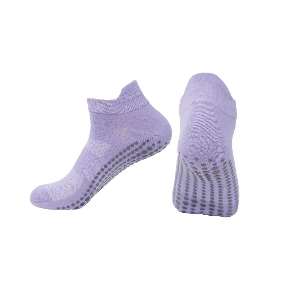 

Non-slip Yoga Socks Warm Anti-slip Unisex Floor Socks with Silicone Bottom for Sports Winter Activities Thickened Mid-tube