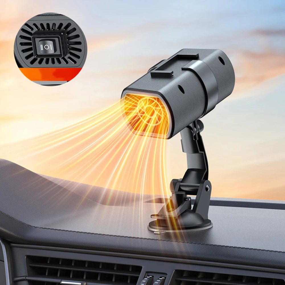 

12V 200W Car Heater Demister Snow Mist Removal Machine Windshield Defroster Defogging Demister Anti-Fog Car Heater For Vehicles