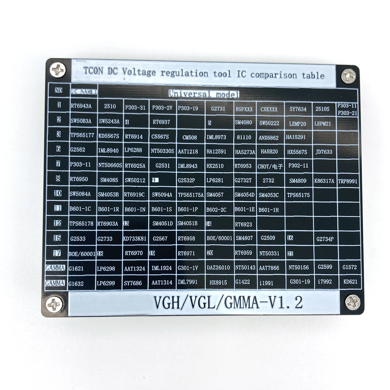 Picture 6: tjkj tcon v1.2 vgh vgl vcom voltage regulation programmer vgh vgl vcom burning tool voltage regulator tool tv panel repair tools