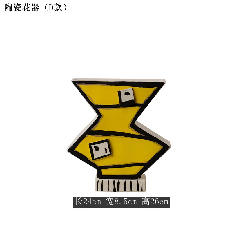 Einfache moderne Keramikkunst Morpheus Blumengeschirr