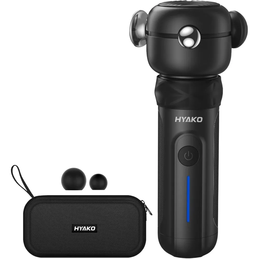 

HYAKO SE Muscle Therapy Massage Gun - Deep Tissue Vibration Massager, Non-Invasive Design for Full-Body Care, Pain Relief for Ba
