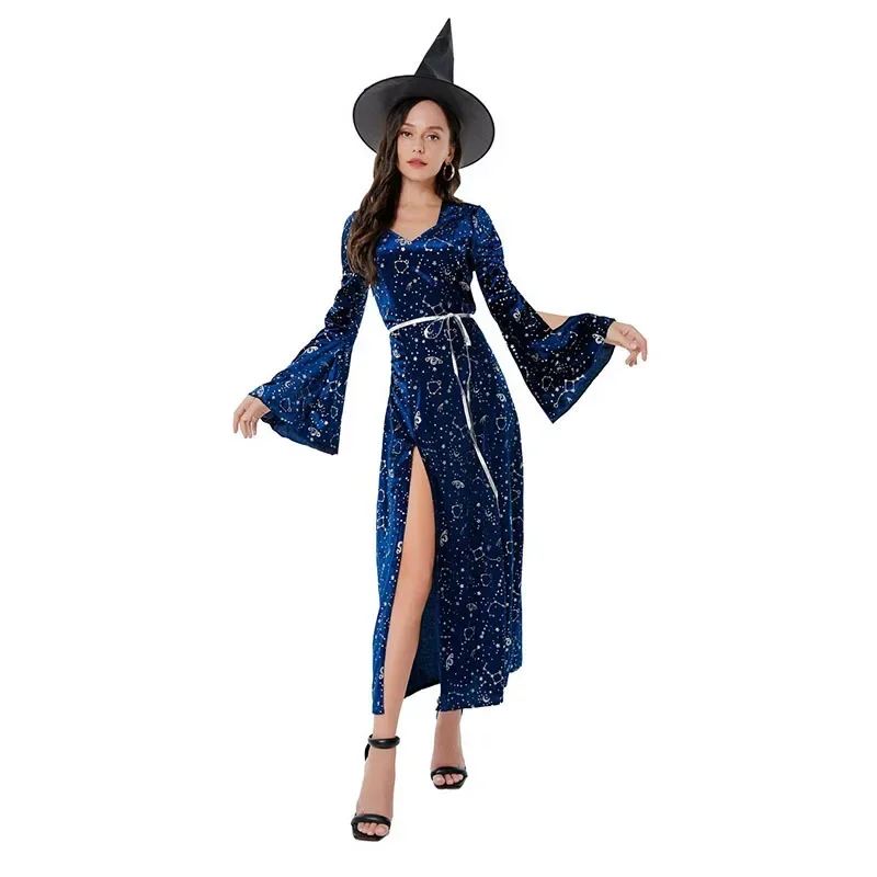 Halloween Witch Cosplay Fancy Masquerade Costume