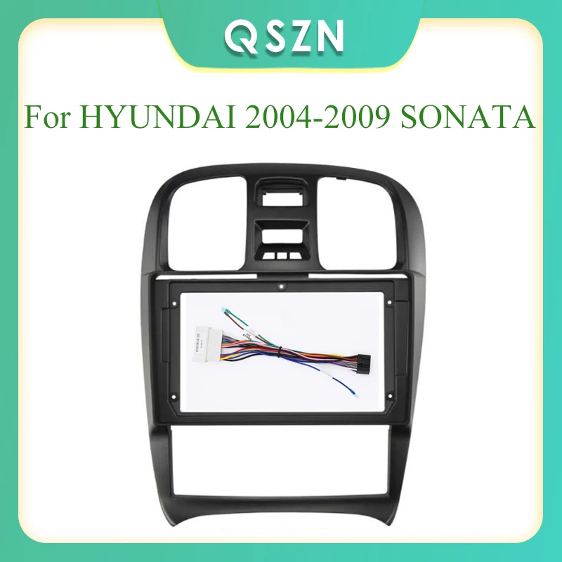 

2 Din Car Radio Fascia Fascias Panel Frame CD DVD Dash Audio Interior for HYUNDAI 2004-2009 SONATA