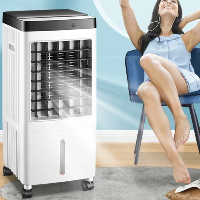 

10L Air Conditioning Fan Large Wind Powerful Cooling Mobile Chiller Can Be Remotely Timed Control Air Cooler Conditioning