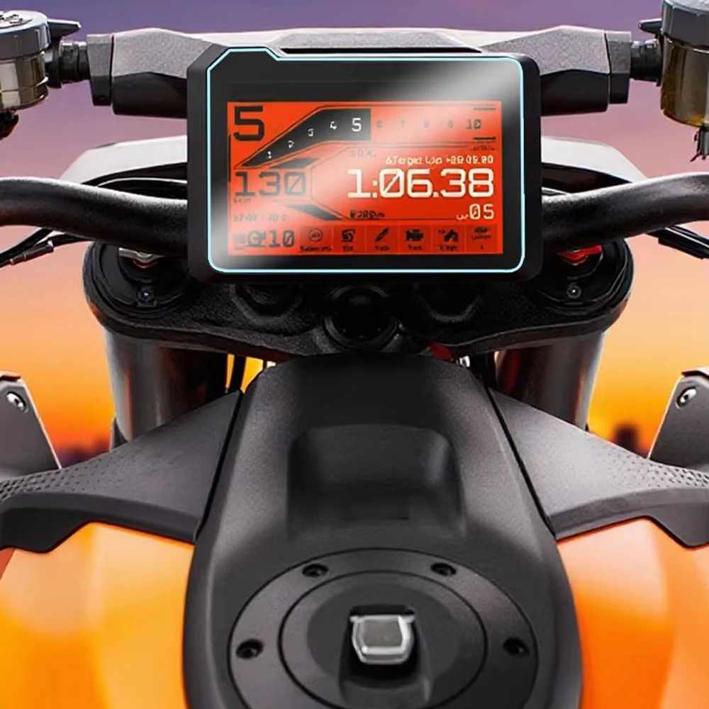 For 1290 Super Duke R 2020- For 1390 Super Duke R 2024 -Scratch Cluster Screen Dashboard Protection Instrument Film Accessories