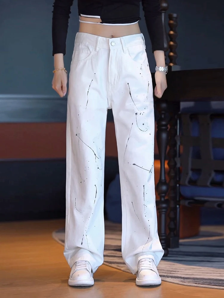 American Style Simple Casual Men's Jeans Loose Fit Comfortable Multi-Purpose New 2026 Hanging Long Pants Fashionable Youth Wear