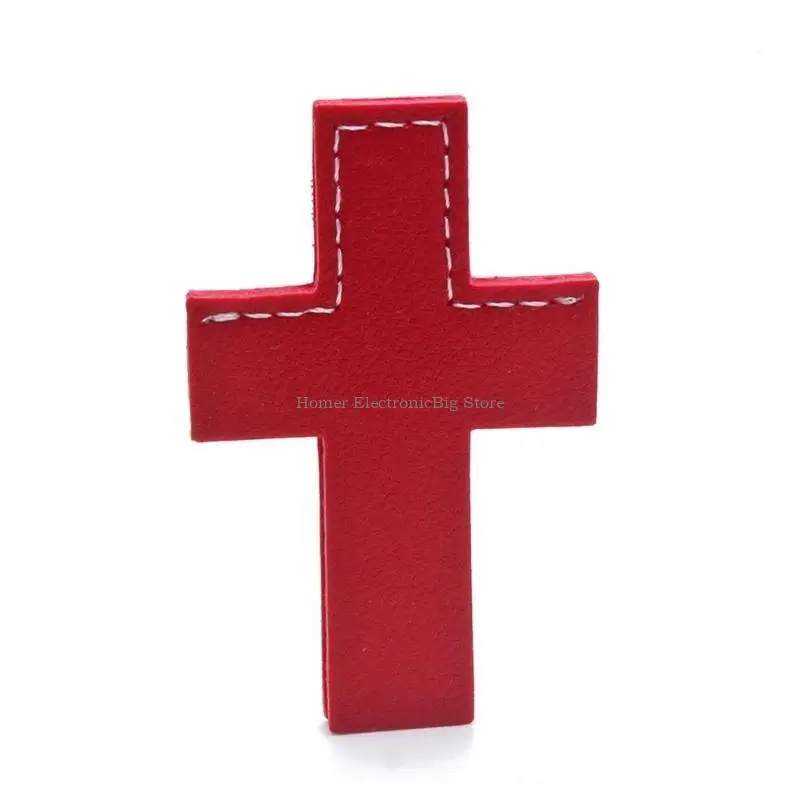 4 PCS PU Bookmarks livre simples marqueurs livres créatifs marqueurs croisés Bookmarks pour les étudiants enseignants Book