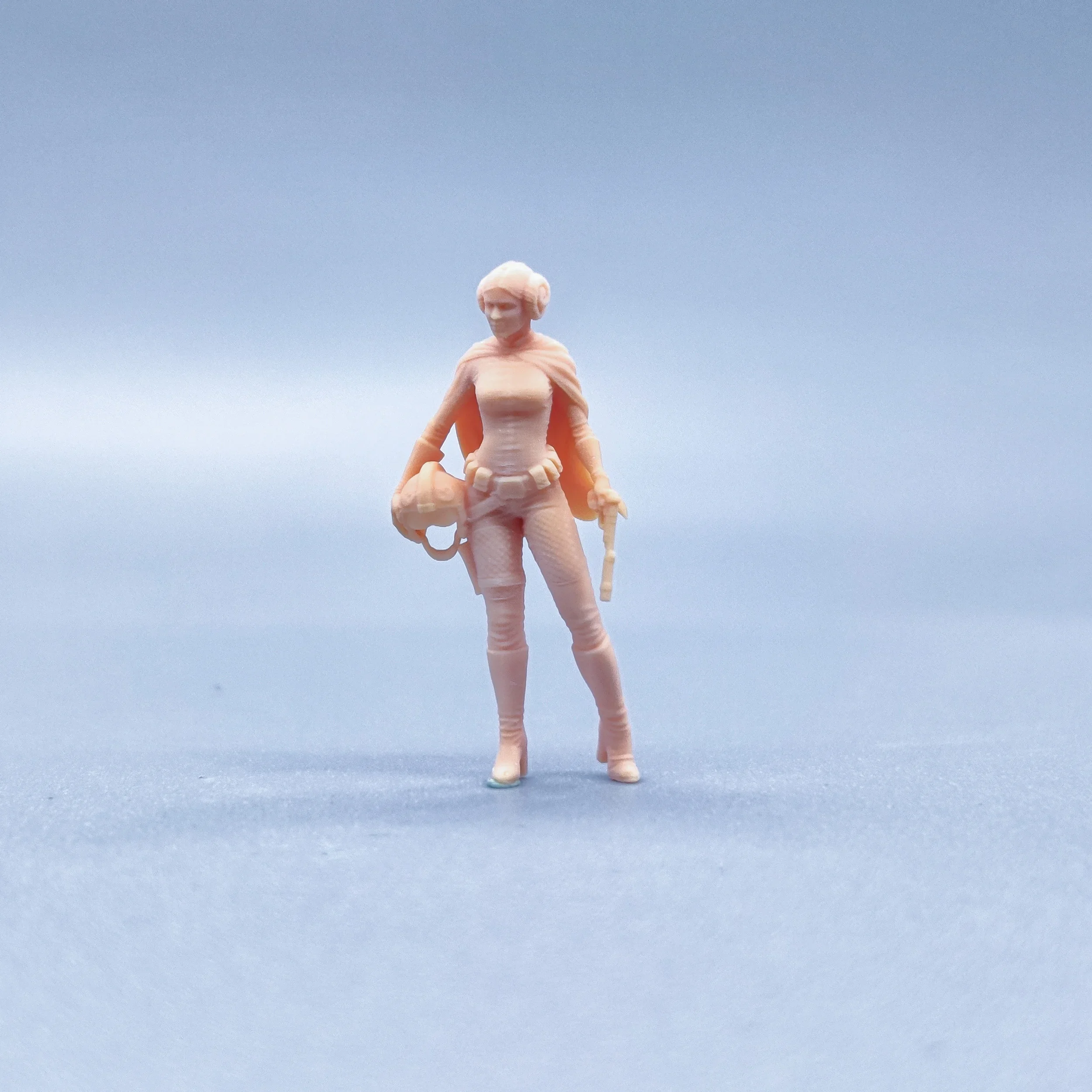1/64 1/50 1/43 Figuren Maßstab Modell Harz Leia Organa Ungefärbte Miniaturen Diorama Handbemalt W005
