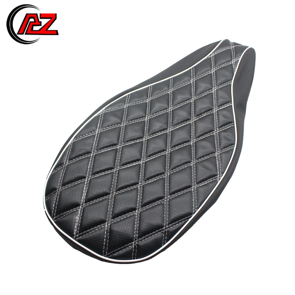 ACZ Black/Brown Saddle Leather Cover for  125/150 Sprint Fast Ts Super Vbb Vba Vnb GTR Gl Gt