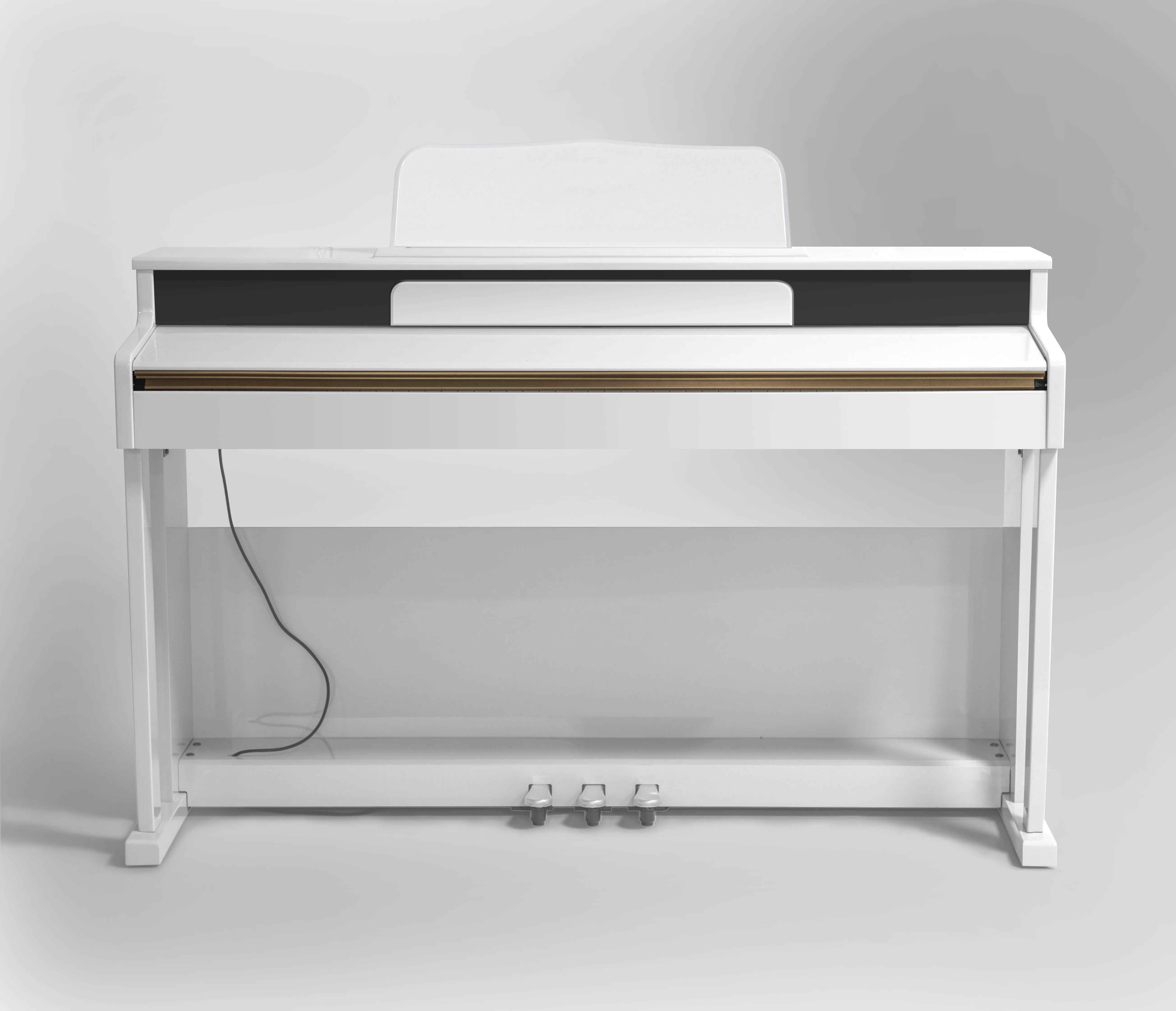 88‑Keys Hammer Action Upright Digital Piano MIDI Interface Weighted Keyboard Wooden Cabinet for Home Practice Performance