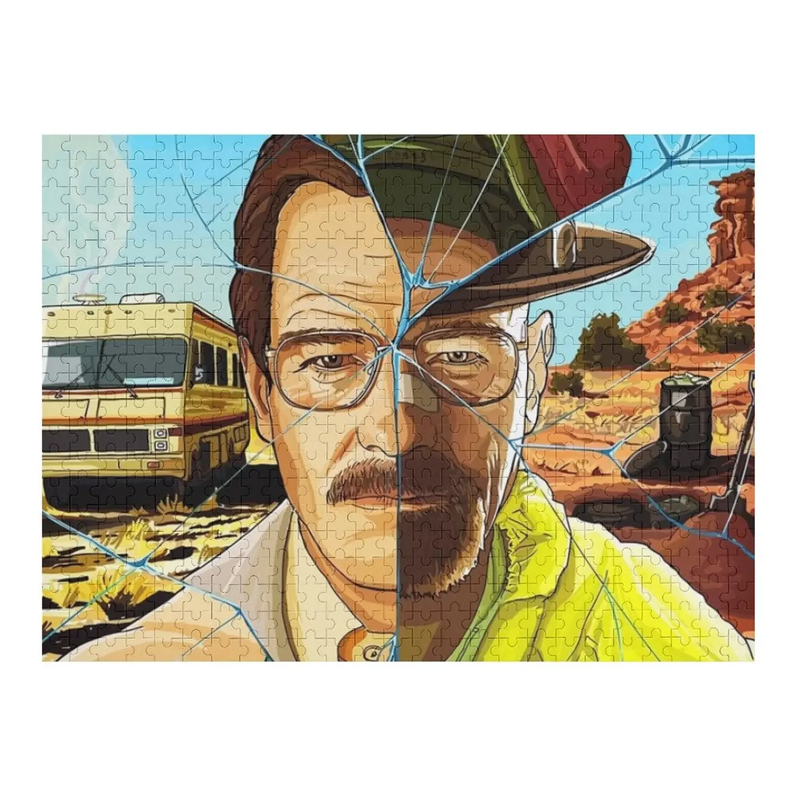 

breaking bad poster Jigsaw Puzzle Custom Wooden Name Custom Wood Baby Toy Personalised Toys Puzzle