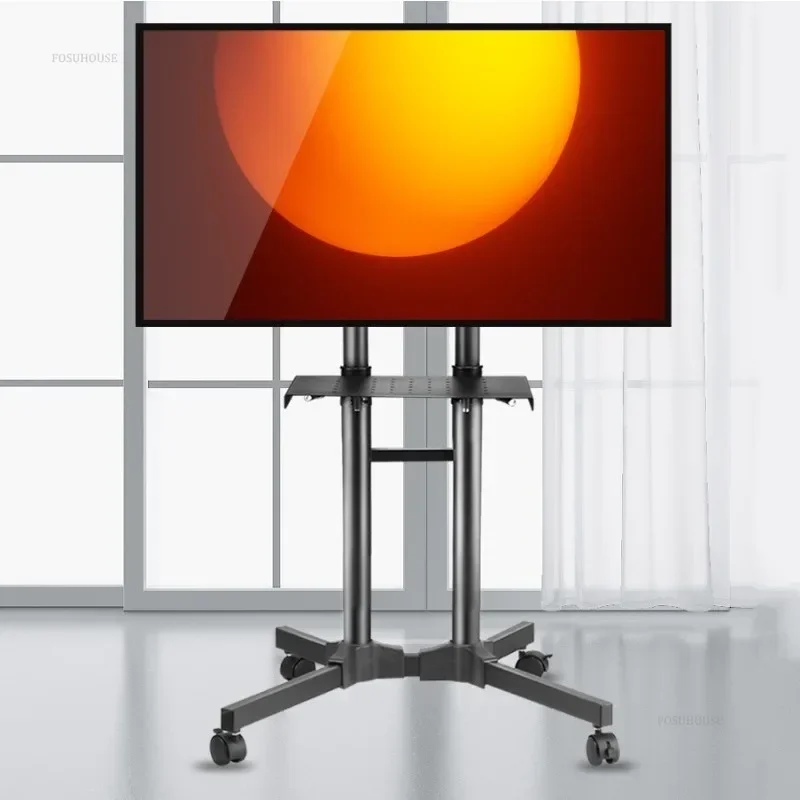 Universal Cold Rolled Steel Tv Stands for 17-70 Inch LCD Monitor Mobile Floor-standing TV Frame All-in-one TV Brackets g