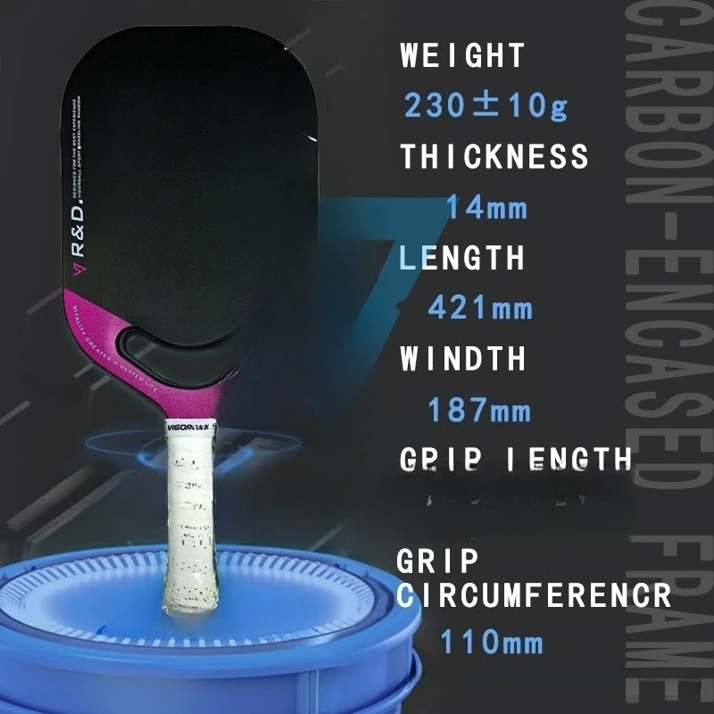 Racket Carbon Fiber Outdoor Training Competition Hot Pressure High-end Shock Absorption