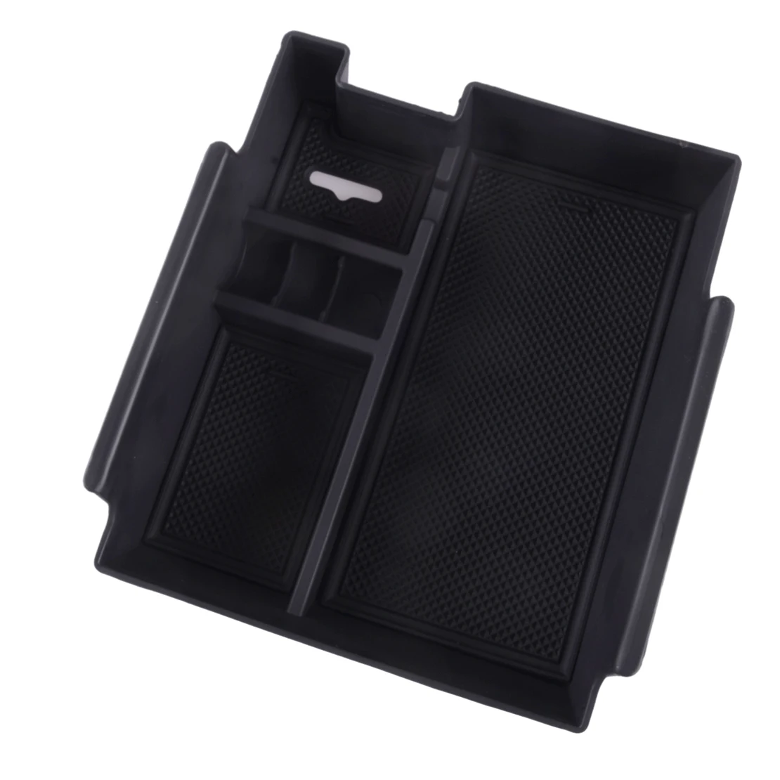 Bandeja organizadora para Reposabrazos de consola central, caja de almacenamiento, contenedor compatible con Ford Explorer 2012-2015 2016 2017 2018 2019, color negro