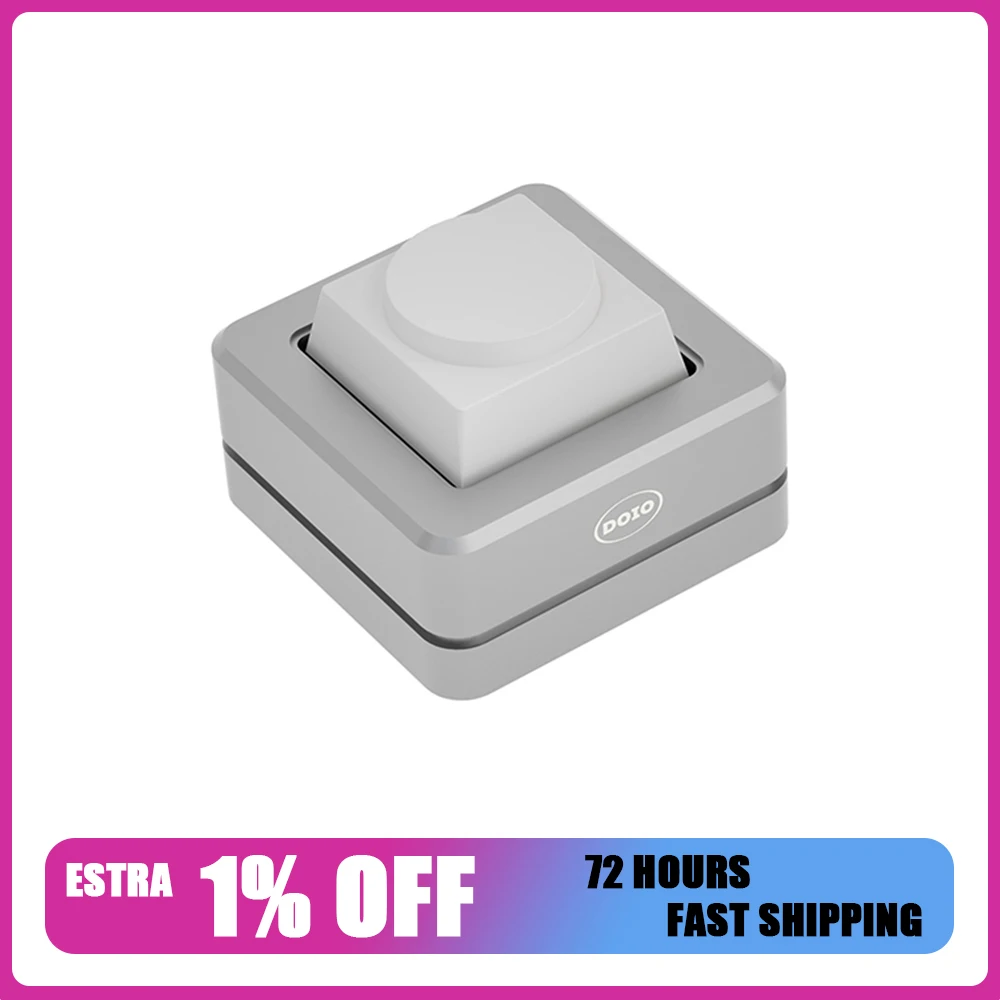 

DOIO Kb01-13 Boot Desktop Computer Boot Key External Desktop Power Switch Aluminum Portable Gifts