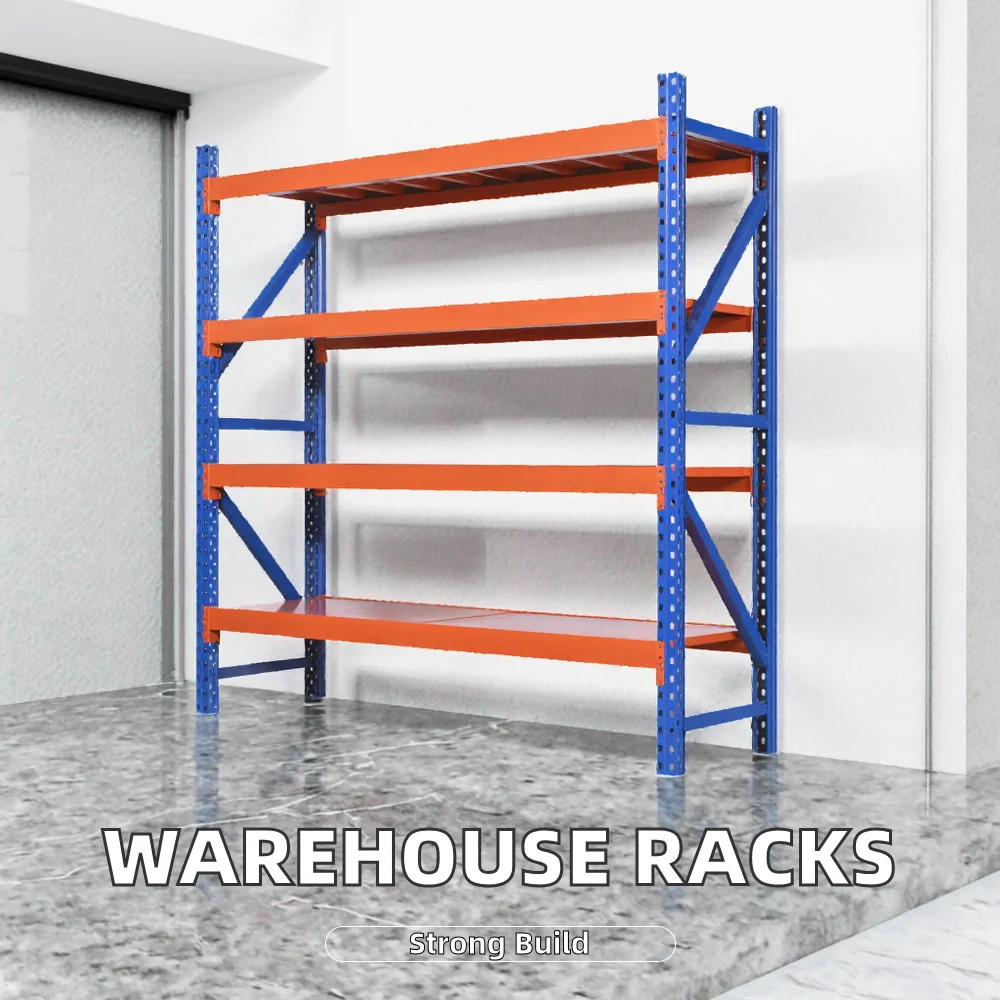 Custom Factory Price Wire Shelving & Display Rack Units Foldable 200kg 300kg 500kg Stacking Racks Durable Warehouse Steel Storag