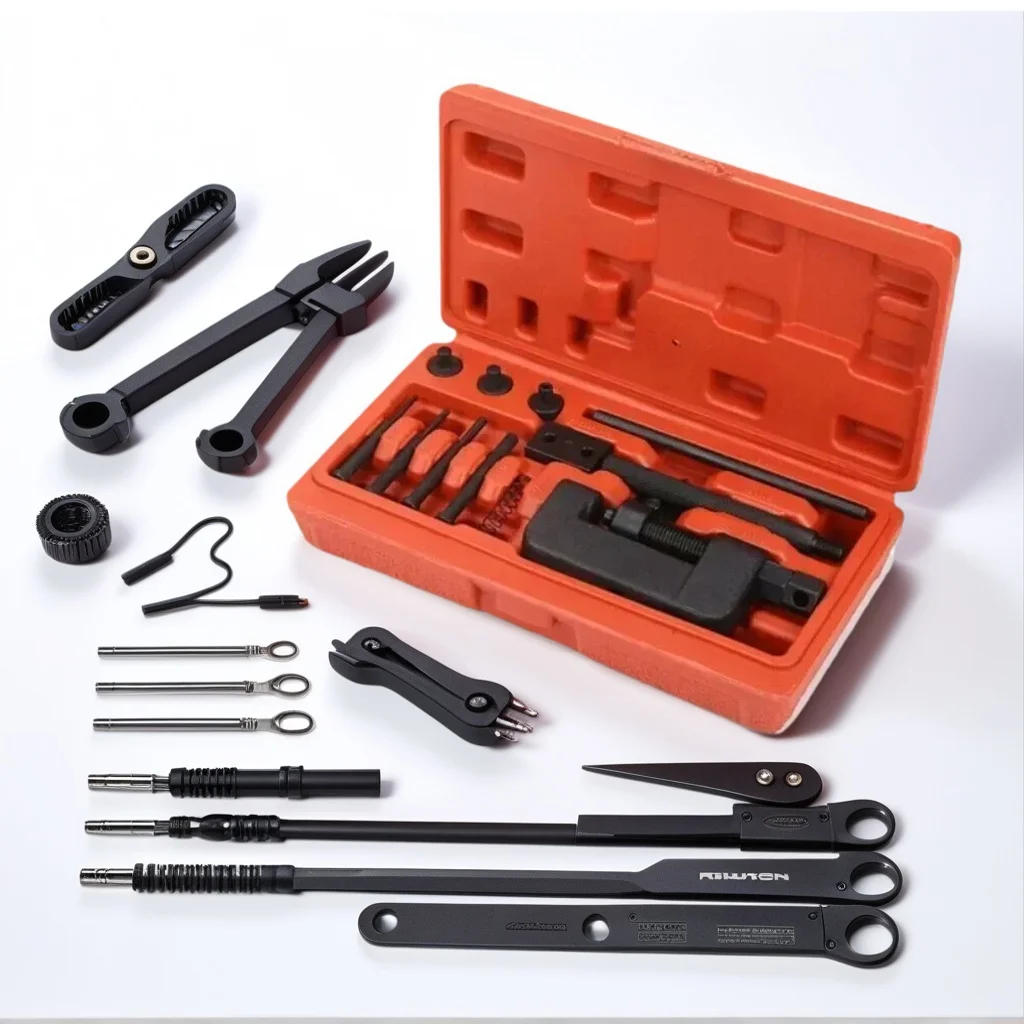 

Набор инструментов для ремонта мотоциклетной цепи, 13 шт., сверхмощный инструмент для разветвления цепи и клепальный инструмент для звеньев уплотнительного кольца для горного велосипеда