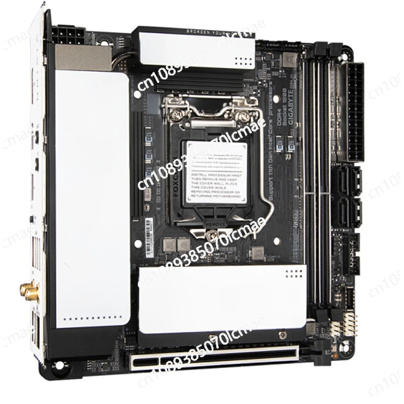 Mini ITX Desktop Motherboard, Supports 10th and 11th Generation CPUs