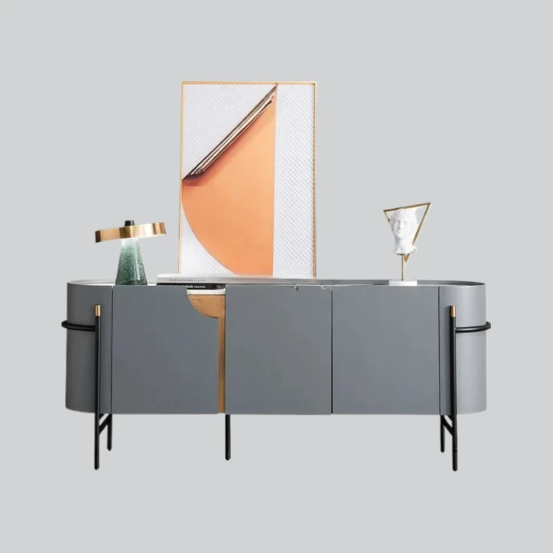 

Лидер продаж, современный светлый роскошный шкафчик, минималистичный мраморный боковой шкаф