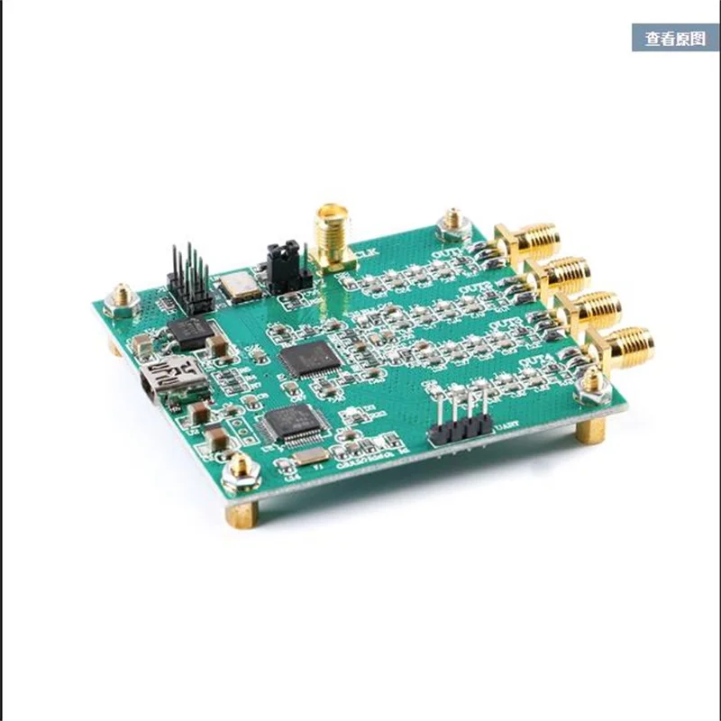 

AD9959 Four Channel DDS Module RF Signal Source Generator AT Command Serial Port Output Sweep AM