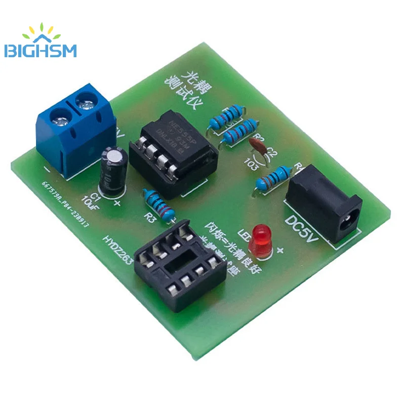 1 ชุด OPTOCOUPLER Tester ชุดการประยุกต์ใช้ Circuit Board ฝึกเชื่อม DIY อิเล็กทรอนิกส์ผลิตภัณฑ์ประกอบอะไหล่