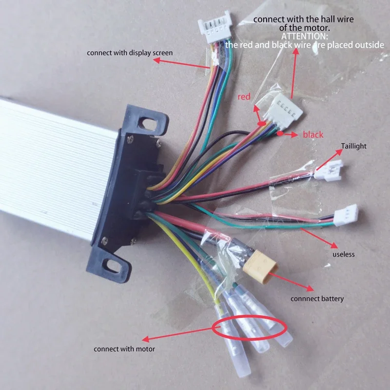 8.5 in 350W 36V 15A Electric Scooter Controller Board Matherboard for Controller Brakes and Bluetooth Led Display with APP