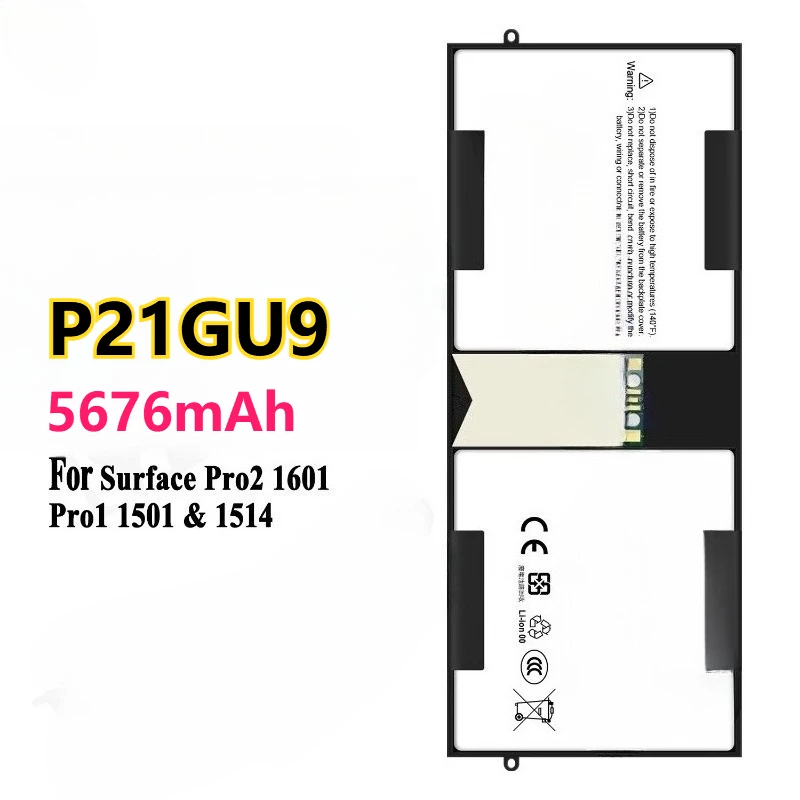 Baterai Baru 4414mAh-7270mAh Untuk Microsoft Surface Pro 4 1724 12.3 3 1631 645 8 1982 1 1983 X 1876 2 1601 1 1514 7 1866 2019