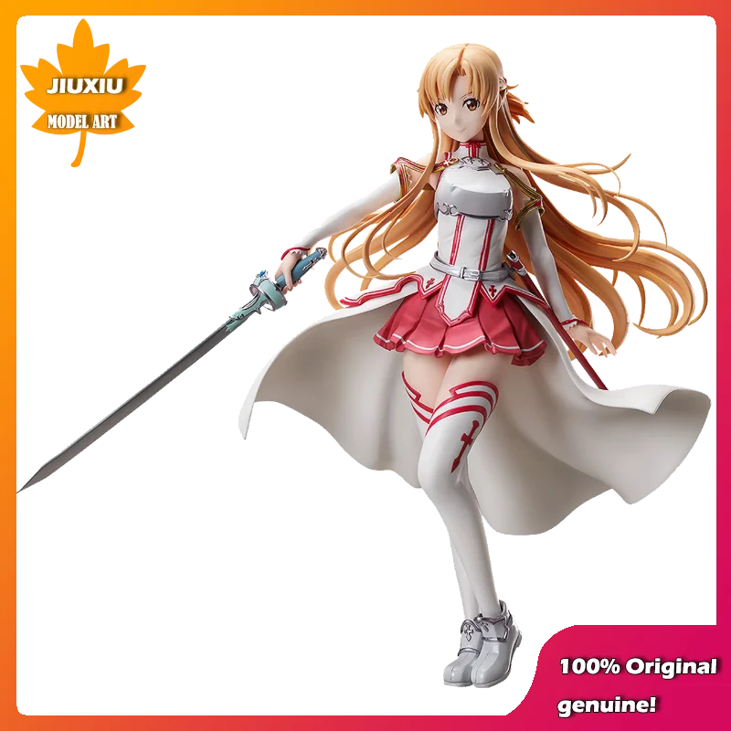 

100% оригинал: Sword Art Online AsunaYuuki knightofкровь 1/4 ПВХ фигура аниме Женская коллекция куклы подарок