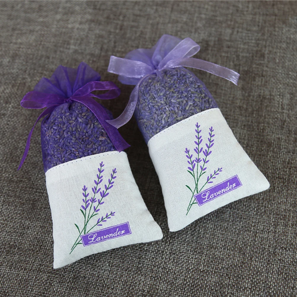 20 Pcs Lavender Scented Sachets Chinese Medicine Bag Fragrance Bags Purple Empty