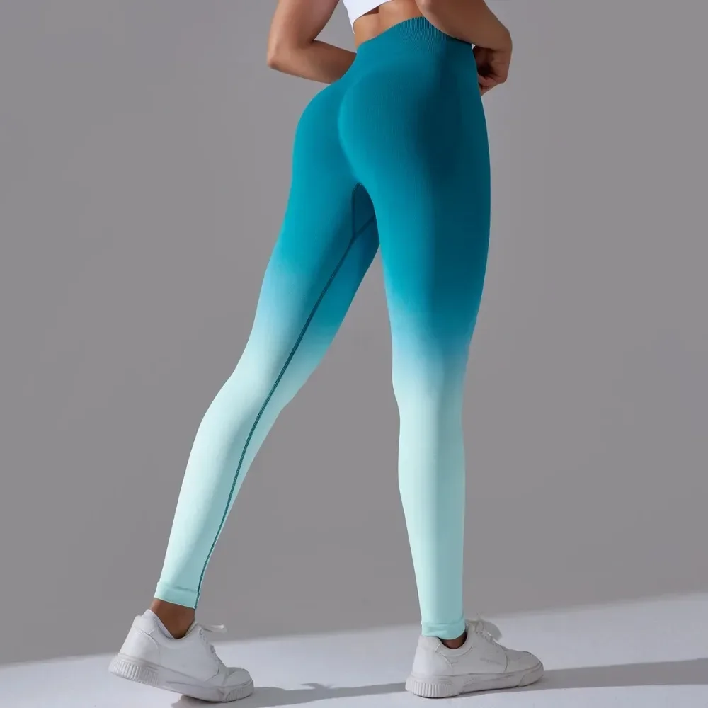 TUNIControl-Leggings de sport taille haute sans couture pour femmes, pantalons de yoga, pantalons de fitness pour filles, changement progressif, course à pied, entraînement