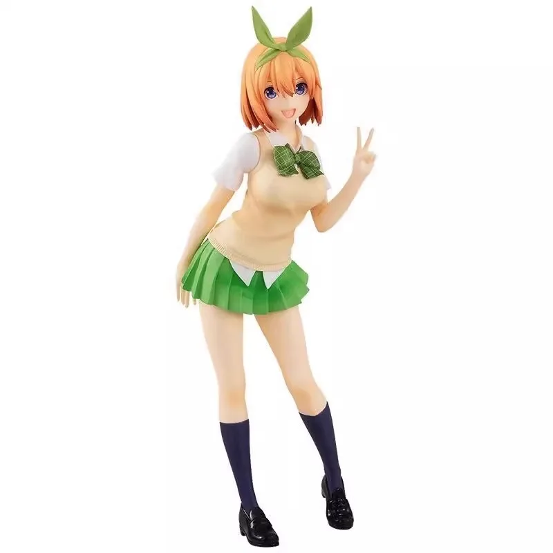 Os quíntuplos quintessenciais nakano ichika figura modelo de alto valor diy anime bidimensional ornamentos de chassi de computador