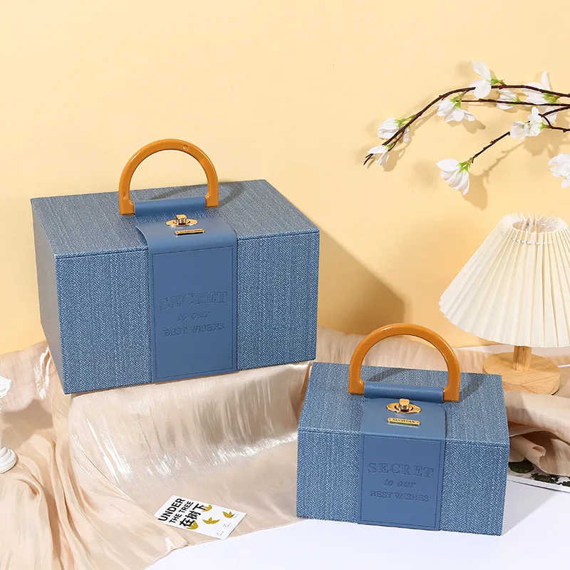 Customized. New Box Fashion Wedding Candies Box Light Luxury Portable Box Box Box