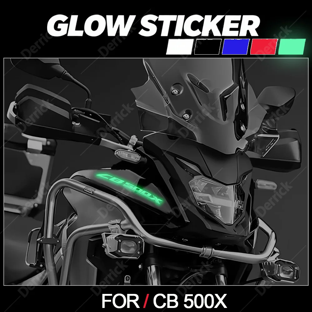 

Motorcycle Glow Stickers Decal Reflective and Fuel tank shock absorber sticker For HONDA CB500X 500X Accessories 2013-2022